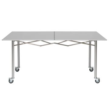 Scheren-Tisch Aluminium