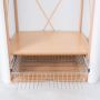 Drahtkorb ausziehbar Folien-Schrank thumbnail